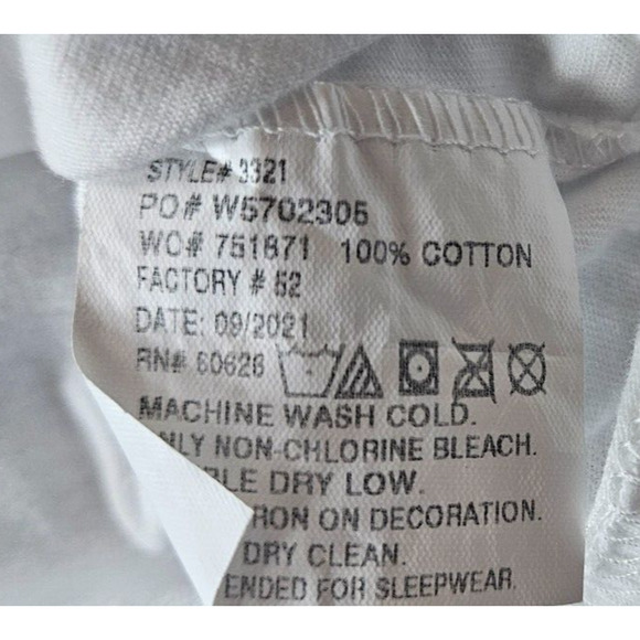 Justy Bae Unisex T Shirt Toddler 2T White Wild Child Short Sleeve Cotton Tee - Picture 4 of 4